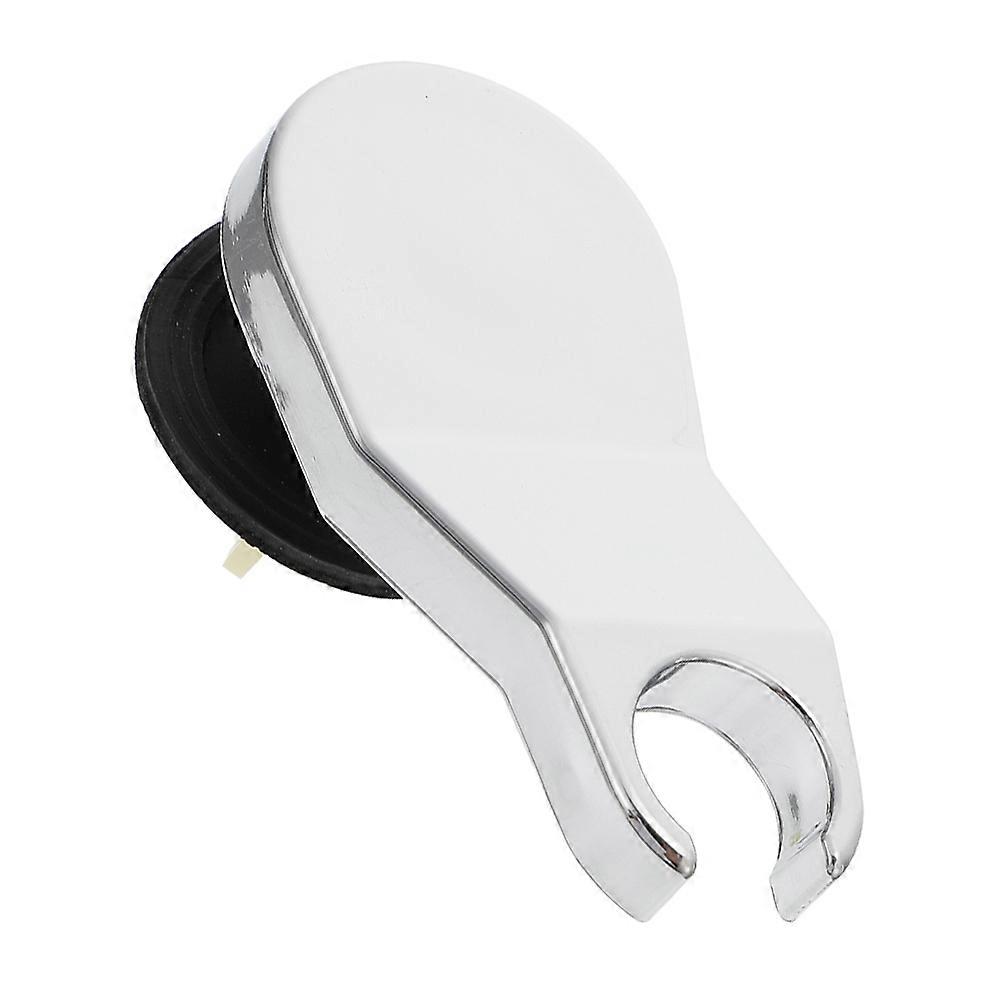 Shower Head Holder Silver Plastic Bracket for Shampoo Bed Support