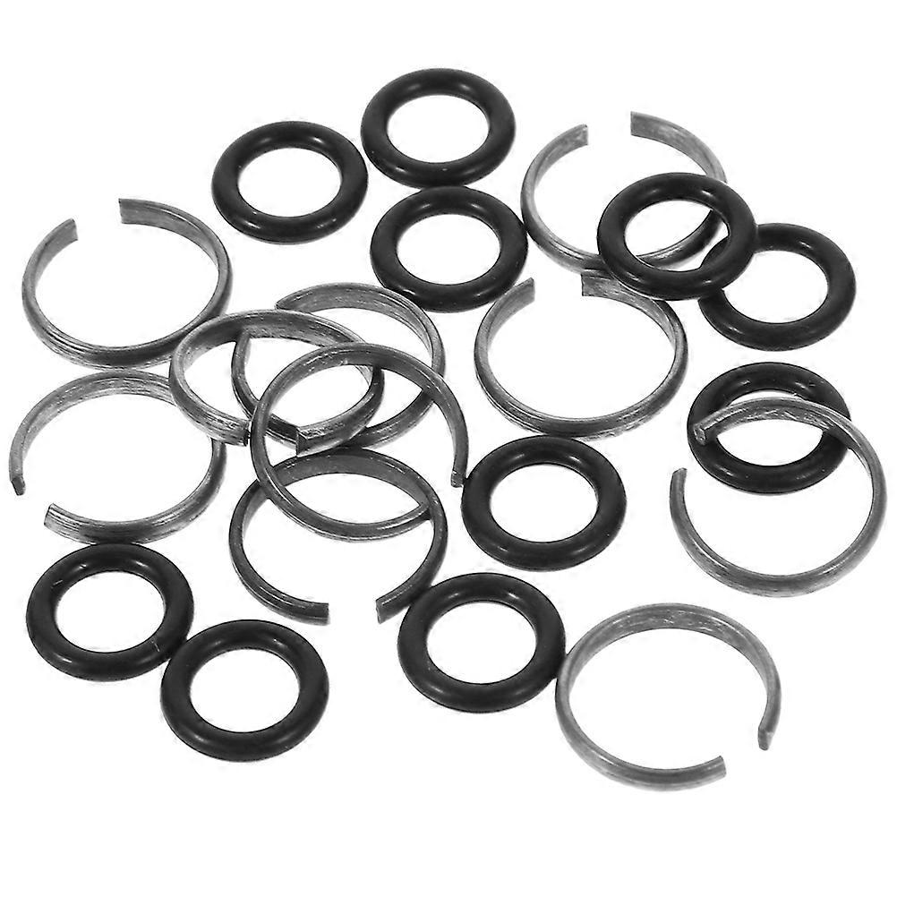 Pneumatic Impact Wrench Retaining Ring for Socket Retainer 9Sets with Rubber