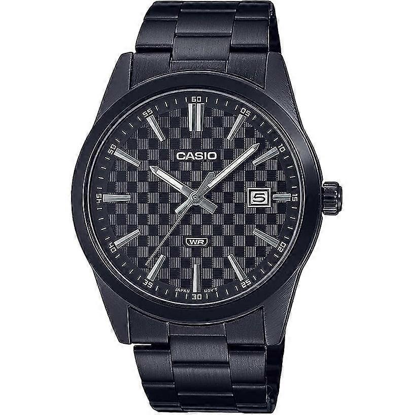 CASIO COLLECTION DATE - CARBON LOOK - BLACK