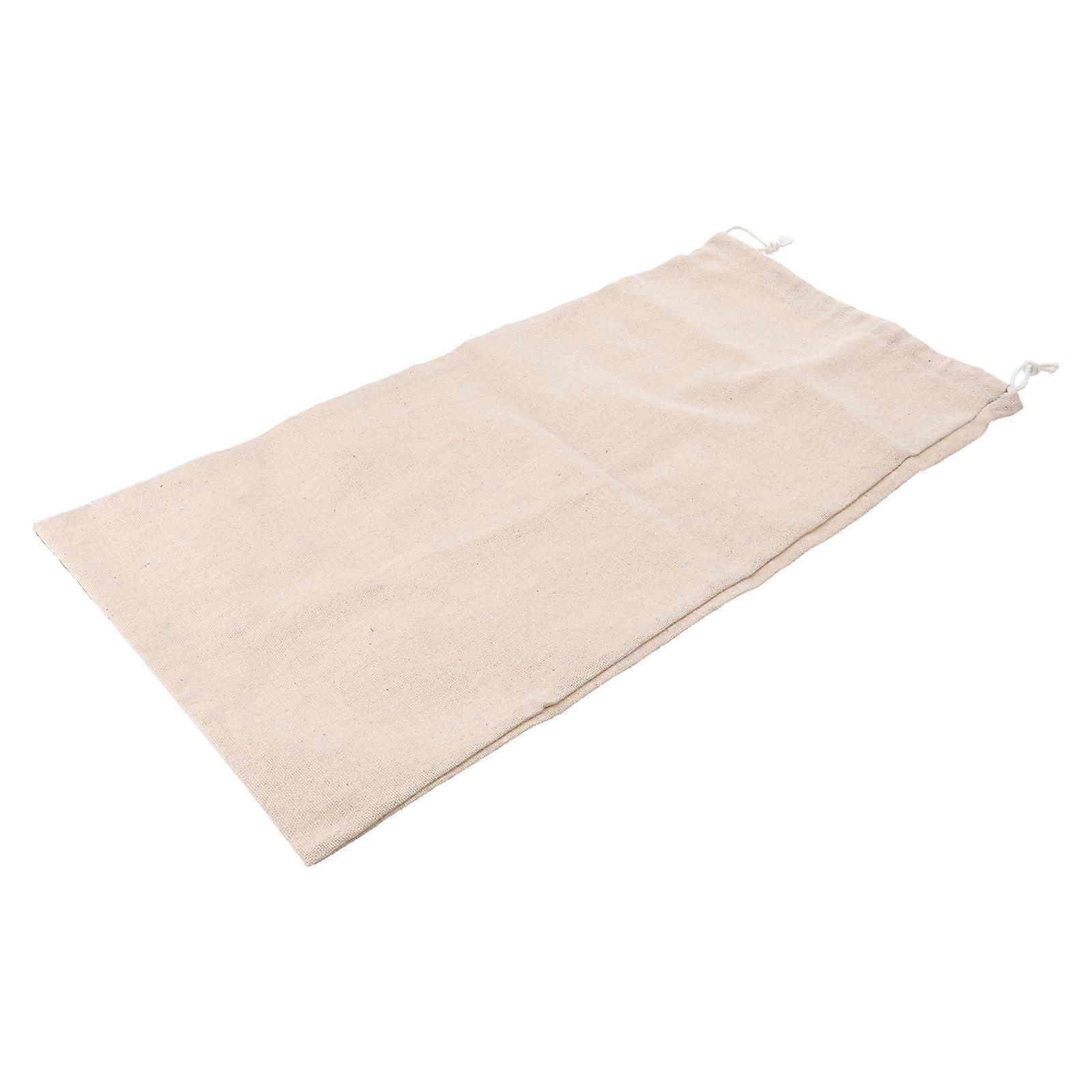 1Pc Durable Bread Pouch Reusable Bread Bag Loaf Bag Cookie Drawstring Pouch