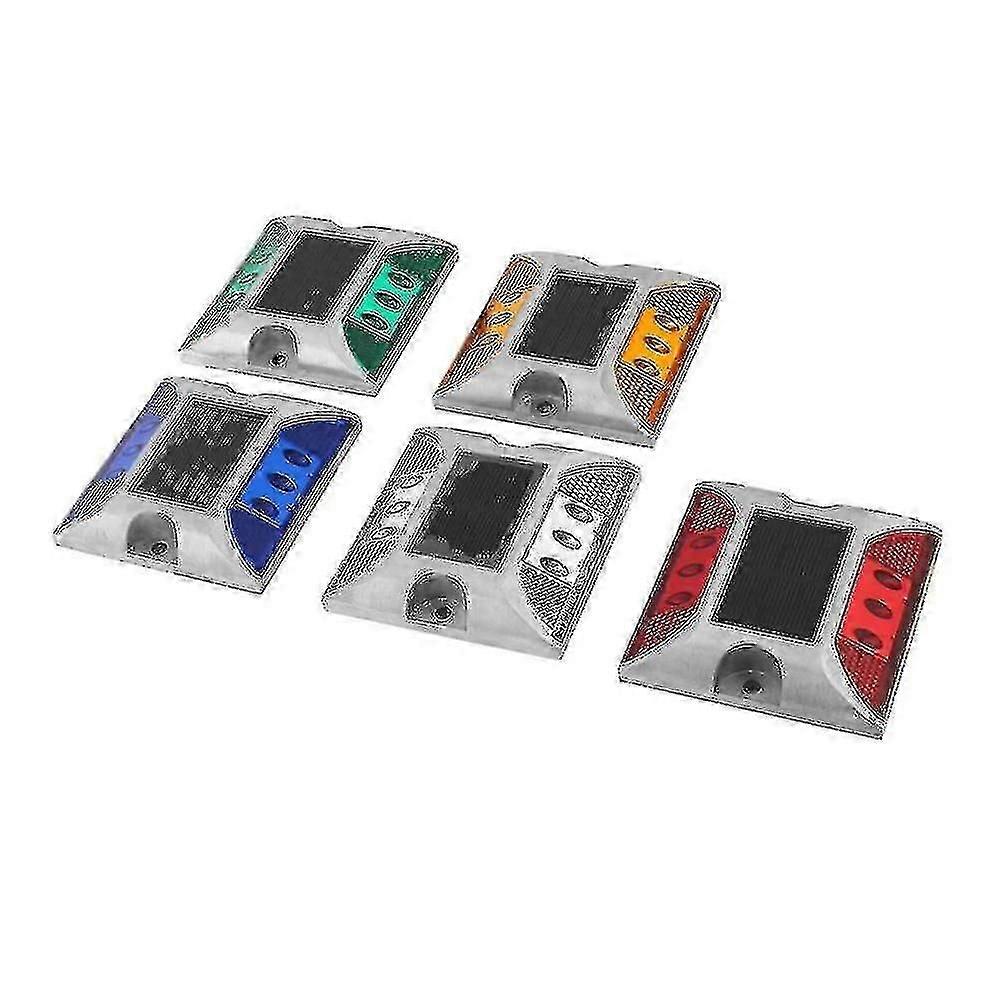 Aluminium Vanntett Led Solar Powered Road Stud Light