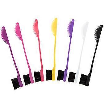 Hair Dye Brush Eyebrow Brush and Comb for Makeup 14Pcs with Assorted Color