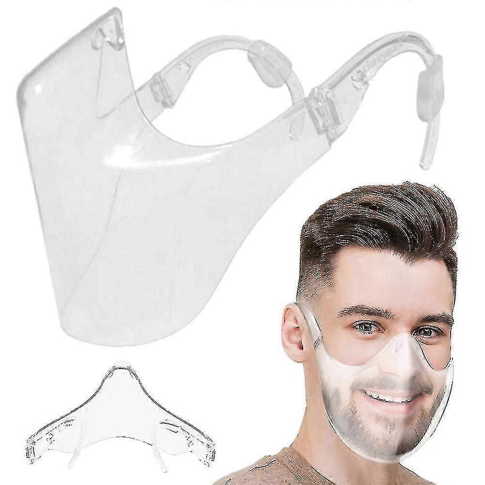 Reusable Face Mask Shield Visor Safety Protect Durable Clearing Face Covers
