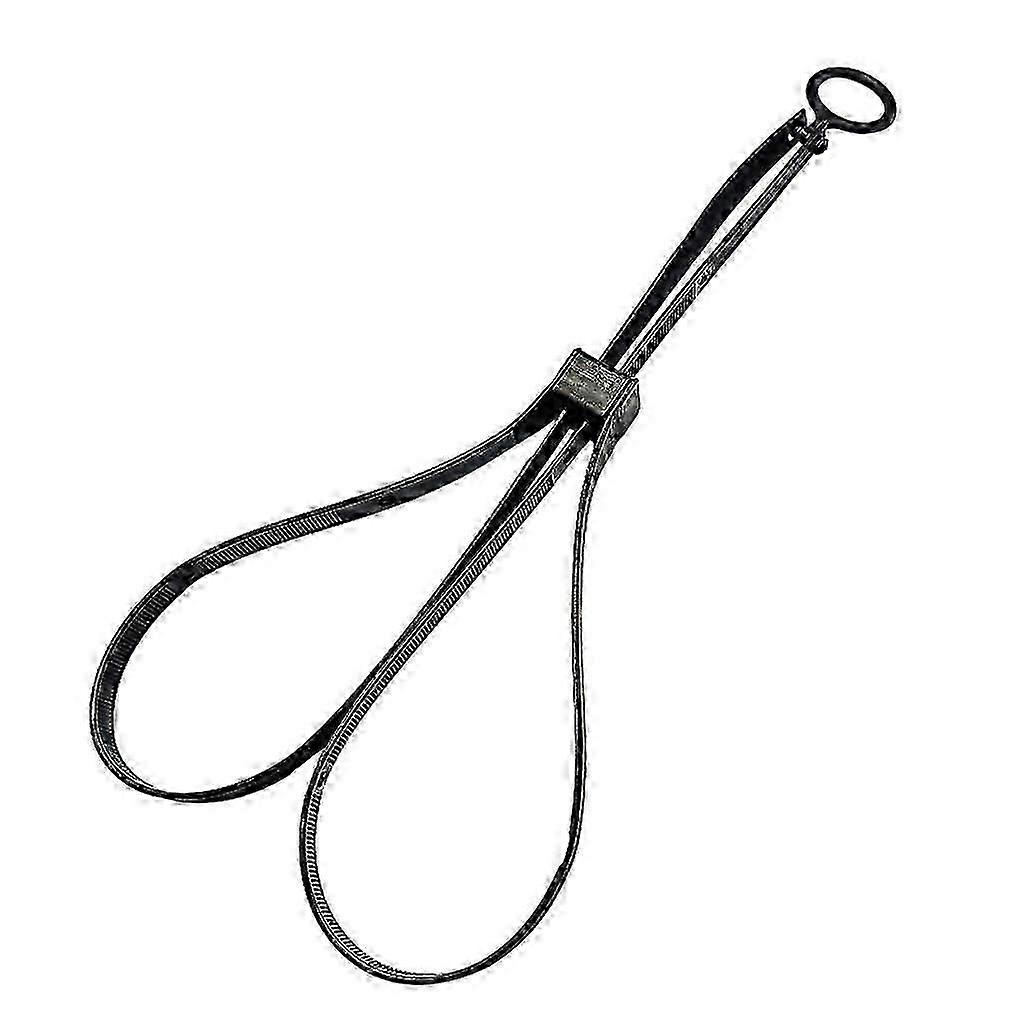 Cinghie in nylon monouso gialle e nere per polizia, manette resistenti con doppia cerniera