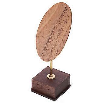 Miniature Jewelry Support Wooden Display Stand for Doll House