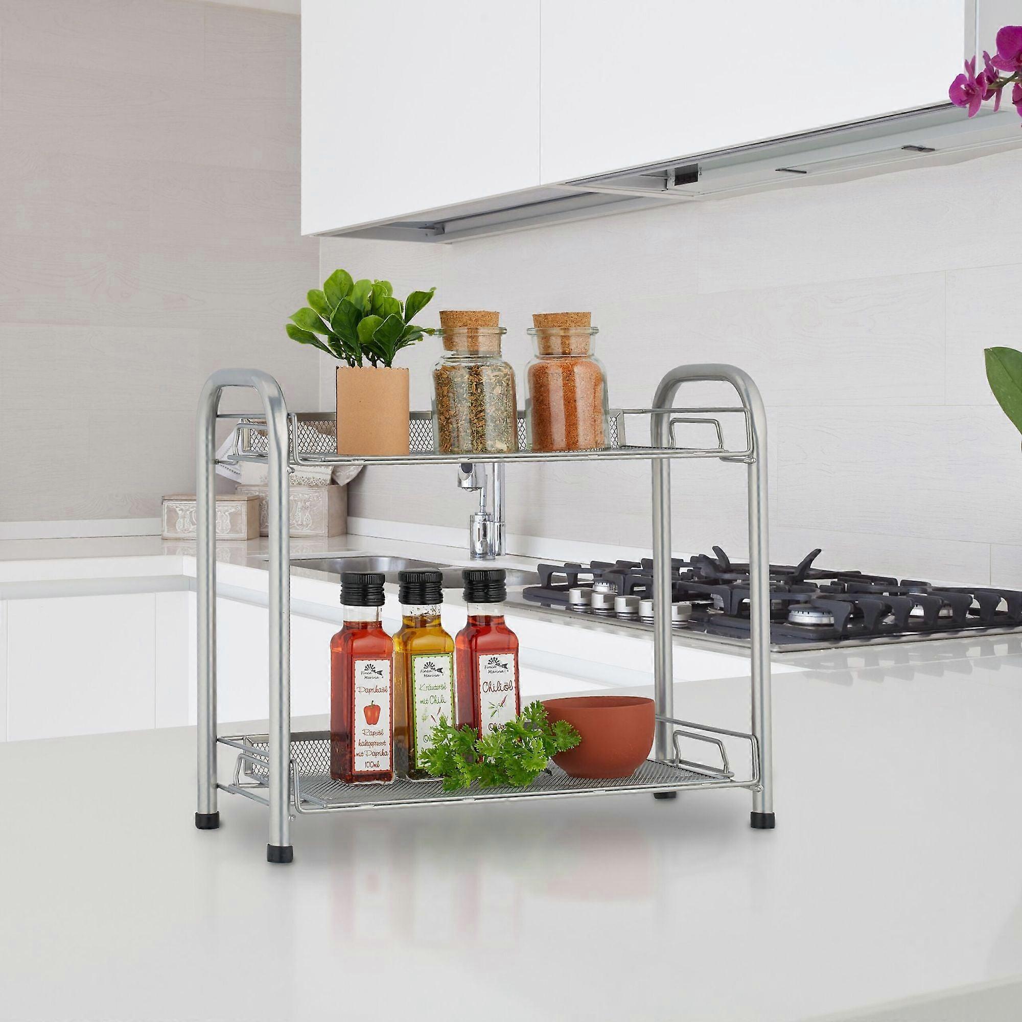 Metal spice rack
