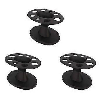 3X Hårbørsteholder Rund Hårbørste Kamholder Display Rack Hårstyling Børste Stativ Frisørværktøj Hylde