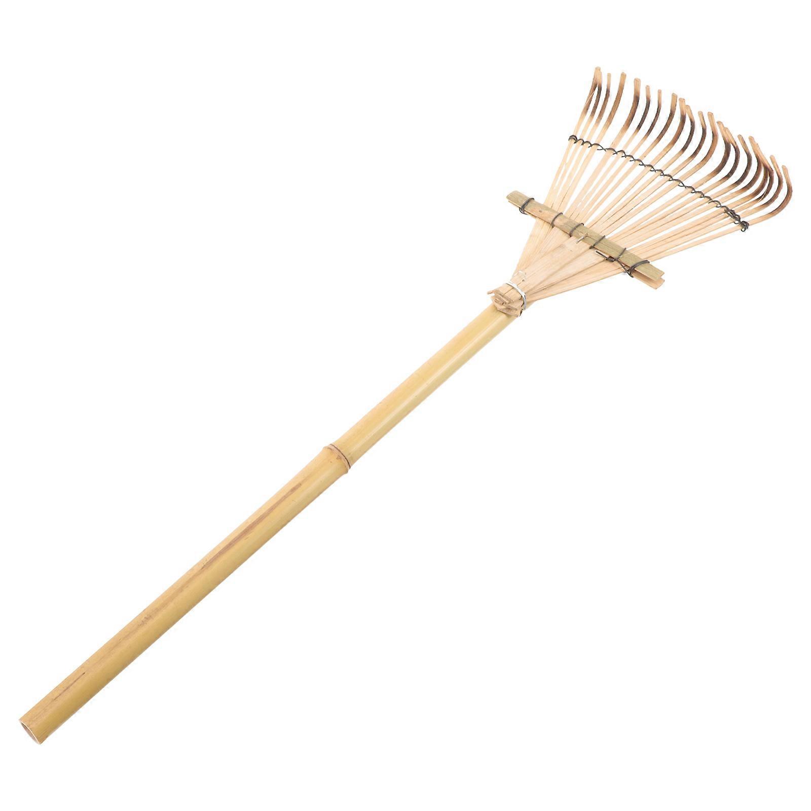 Gardening Rake Hand Leaf Rake Hand Tool Convenient Soil Spreading Tool