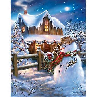 The Country Christmas Winter Jigsaw Puzzle for Adults SQZ1227
