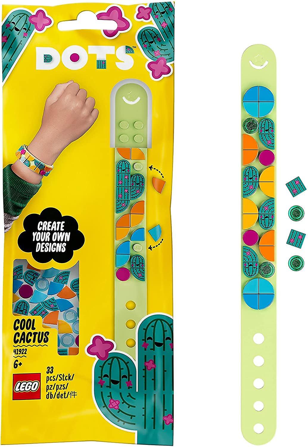 LEGO DOTS Cool Cactus Bracelet Making Kit 41922