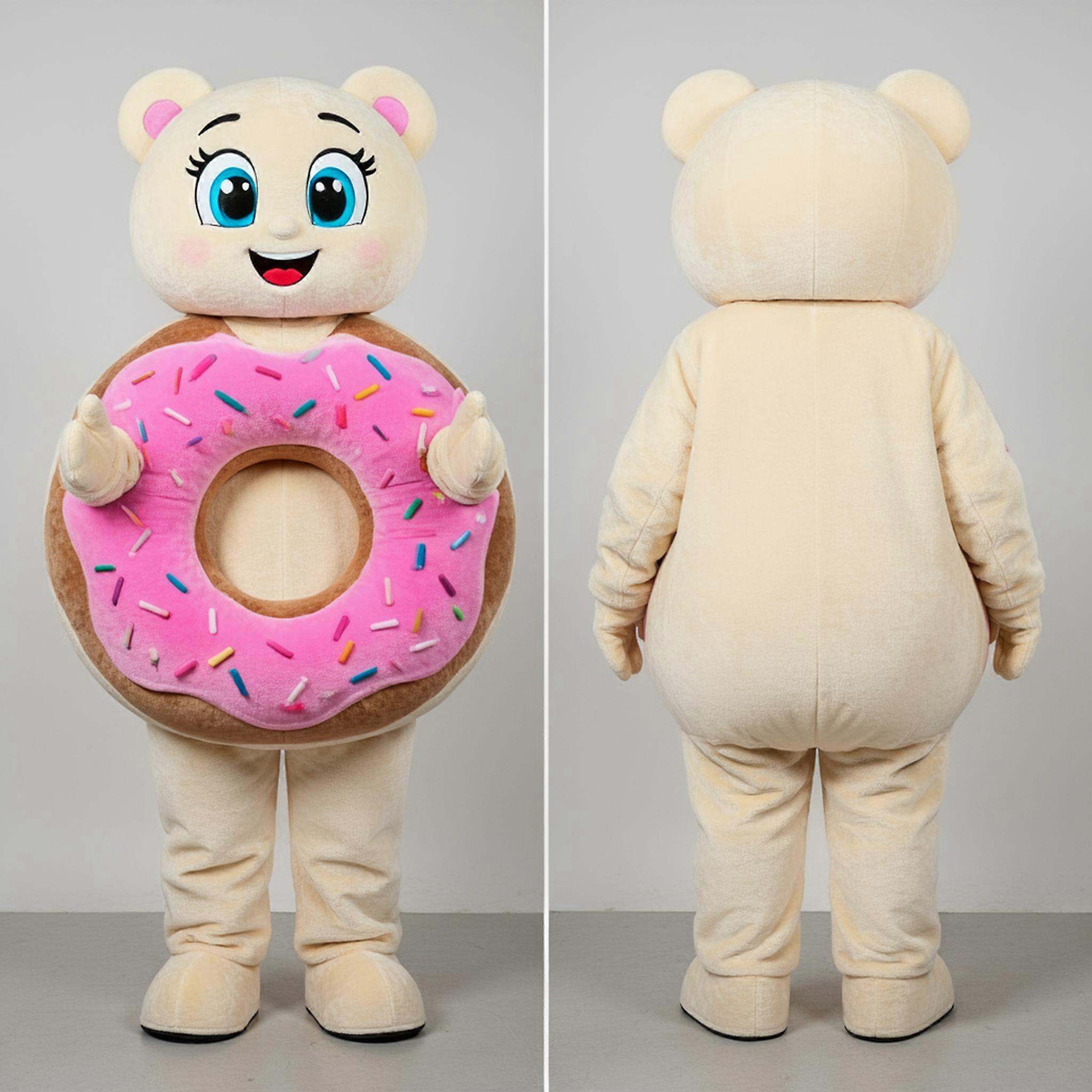 MASTICOT Creamy Sweet Donut Mascot