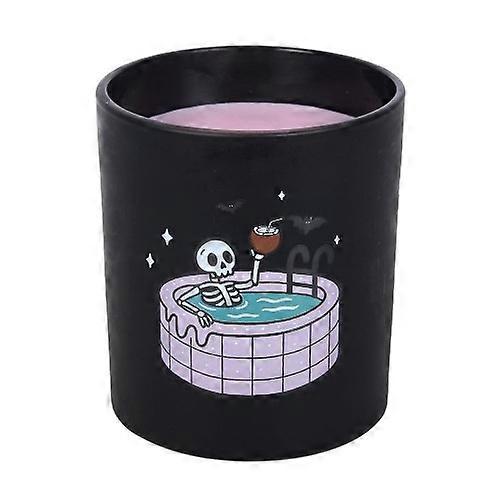 Something Different Coconut & Coffins Scented Candle