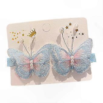 Elegante 3D-vlinderhaarclips