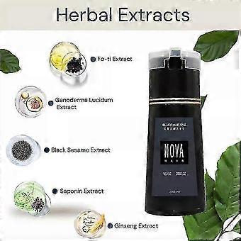 Nova Hair Dye Shampoo, Nova Hair Instant Dye Shampoo,Hair Color Shampoo for Hair