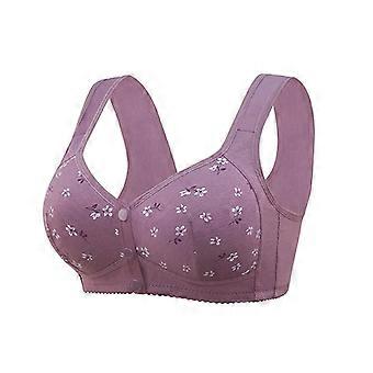 Dames Front Closure Bra Volledige Dekking Comfortabele Ademende BH Voor Senioren, 100% Nieuwe _au