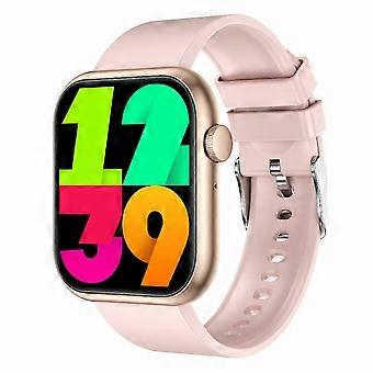 Smarte Sportuhr QX7 Pro 2,0 Zoll, Bluetooth 5.2, Anruffunktion, Gesundheitsüberwachung, IP67, Silikonarmband, Unisex