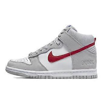 Nike Dunk High Athletic Club Grey Red GS DH9750-001