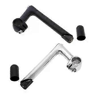 Bicycle Quill Stem Aluminum Alloy Bike Handlebar Clamp 254mm x 80mm w/ 222mm Threaded Tube compatible with Fixed Gear/Road/Retro Bicycles