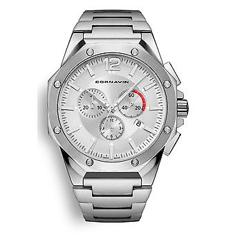 Downtown Quartz Analog Miesten Kello ruostumattomasta teräksestä rannekoru CO2010-2004