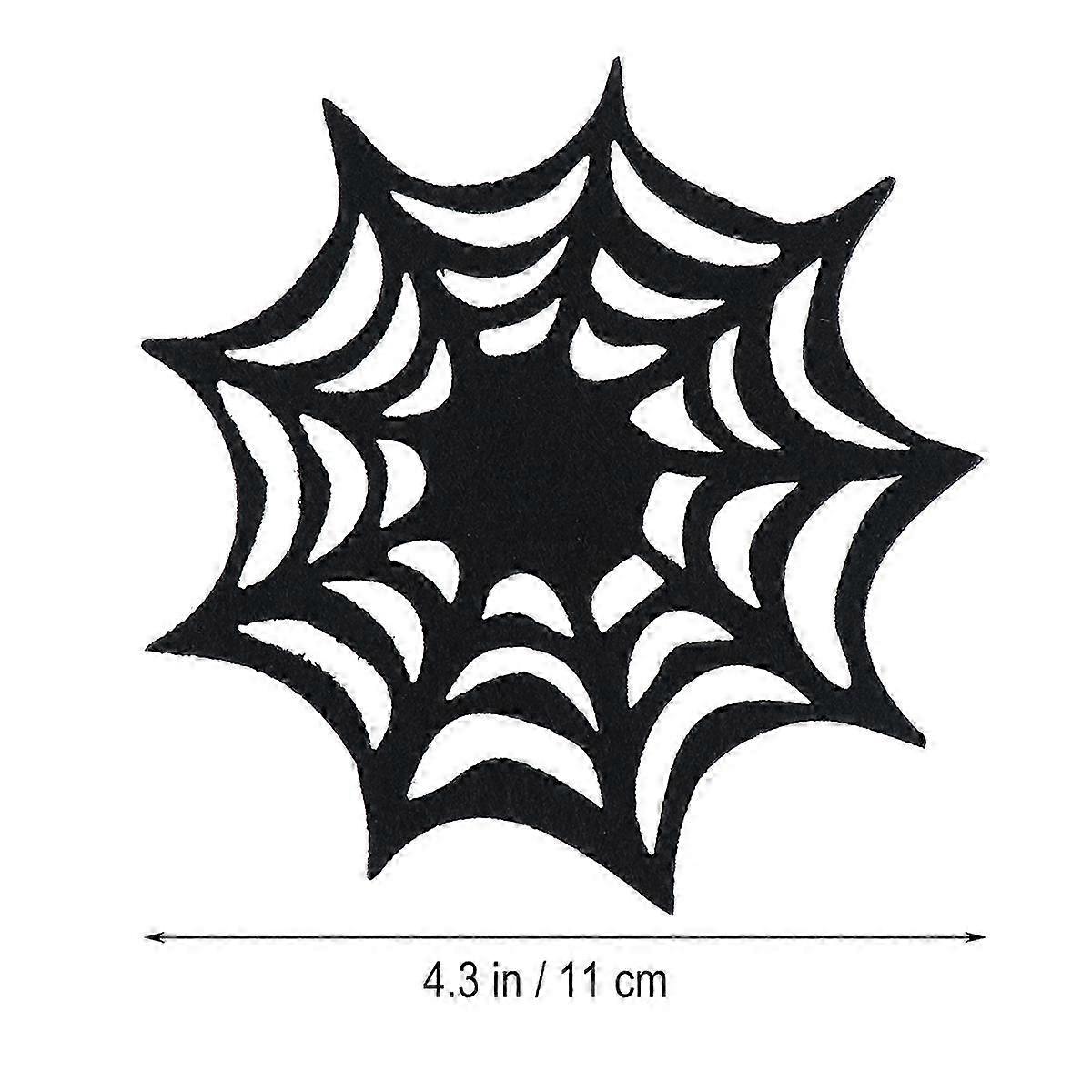 Spider Web Themed Nonwoven Placemats