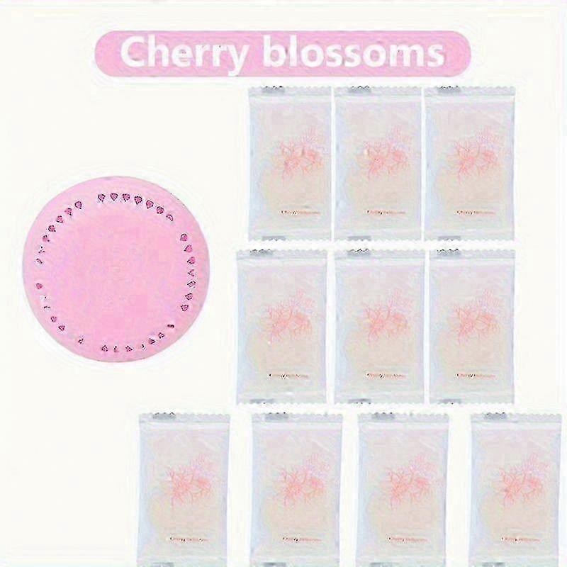 Solid Aroma Air Freshener Tablets, 10 Pcs with Extra Casing