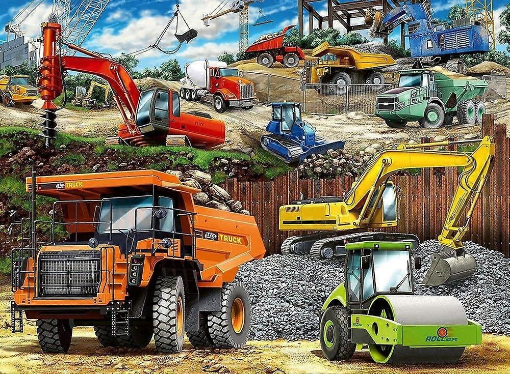 Construction Vehicles Jigsaw Puzzle TU646