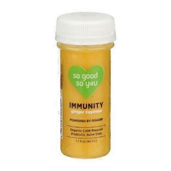 So Good So You Immunity Ginger Cayenne Probiotic Shot, 1.7 Oz (Case Of 12)