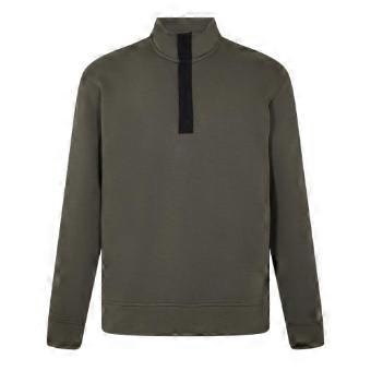 Armani Exchange Mens Quarter Zip Sweatshirt