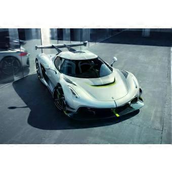 Styled Koenigsegg Jesko - High Quality Premium jigsaw puzzle SIO168