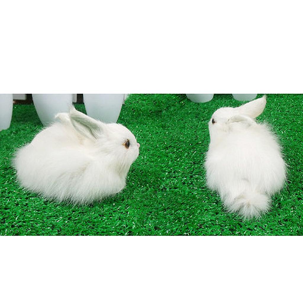 14x21cm Rabbit Statue Home Garden Ornament Prop Model Figure | Fruugo UK