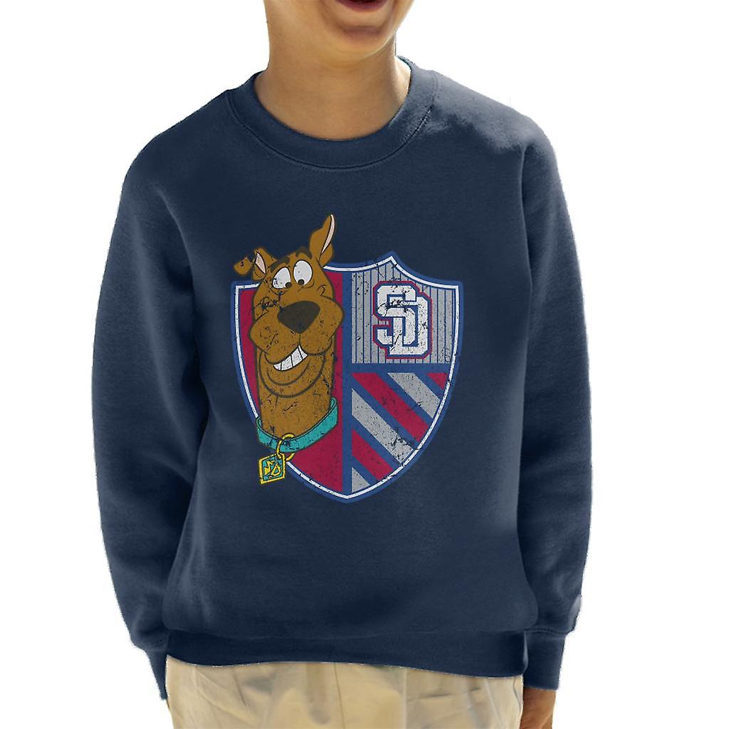 Scooby Doo Sport Crest Genser for barn