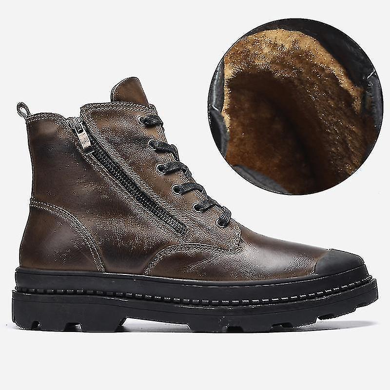 Men's Warm Leather Boots