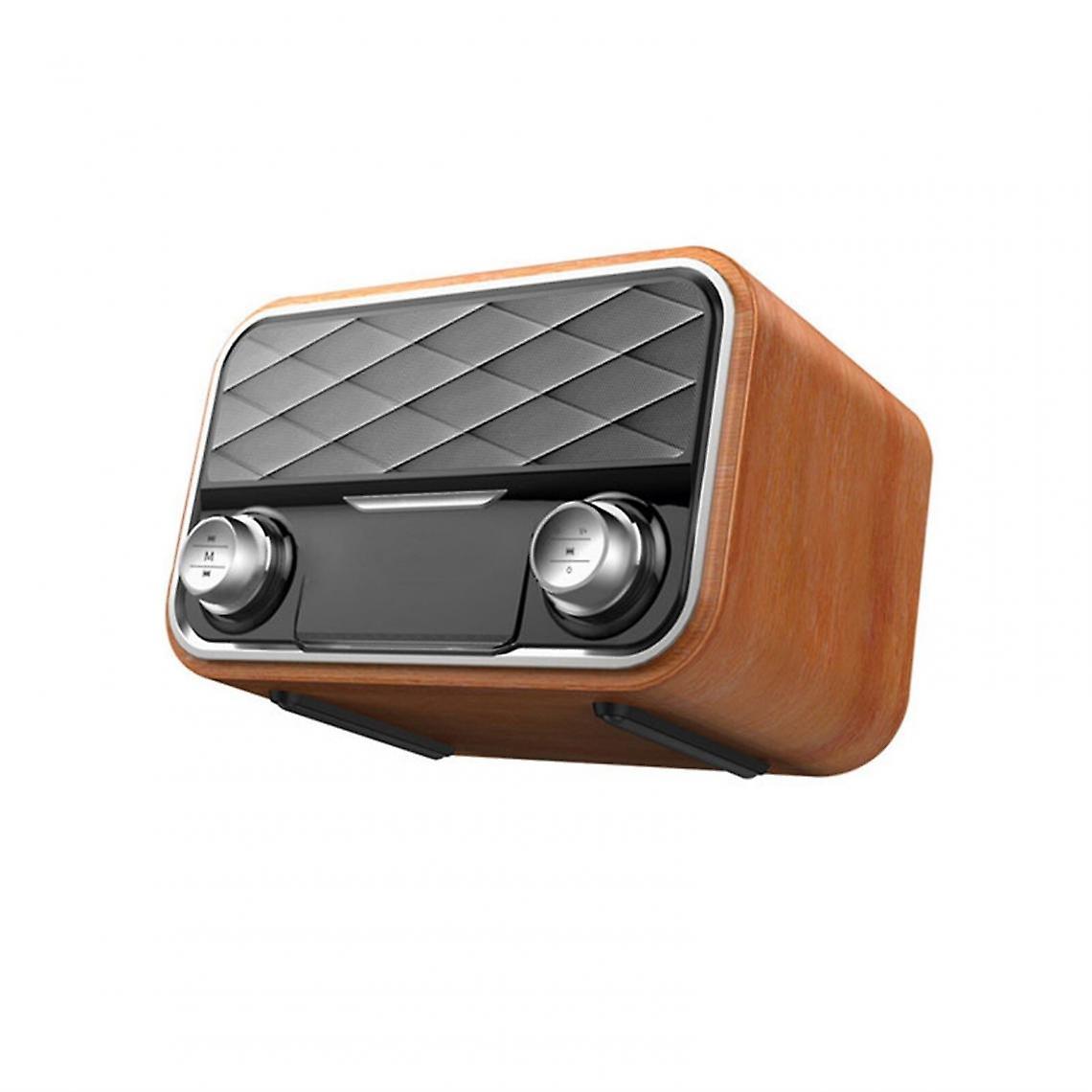 Bluetooth Speaker Retro Radio Boardienf Outdoor Portable Subwoofer Subwoofer Subwoofer Subwoofer Fm Radio Tf Card Aux U Disk Music | Bookshelf Speaker