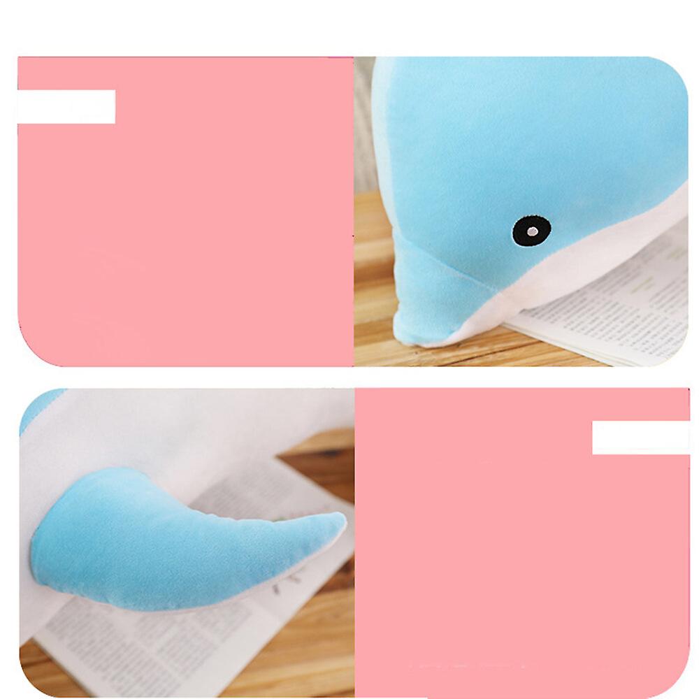 2024 新しい、かわいいイルカぬいぐるみ枕人形ソフト枕シミュレーション動物人形キッズギフト動物昼寝枕