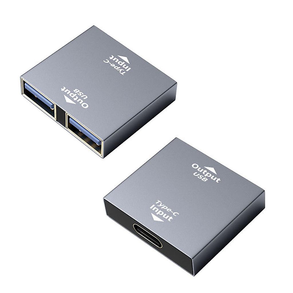 USB C anya - kettős USB anya adapter C típusú USB töltő adapter telefonhoz