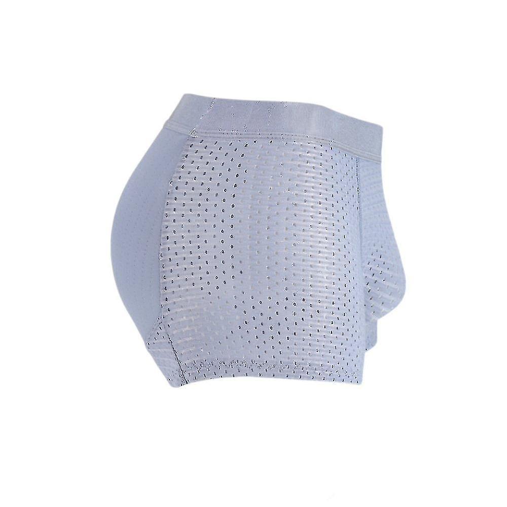 Män Hip Butt Lifter Enhancer Trosor Vadderad Boxer Underkläder-r
