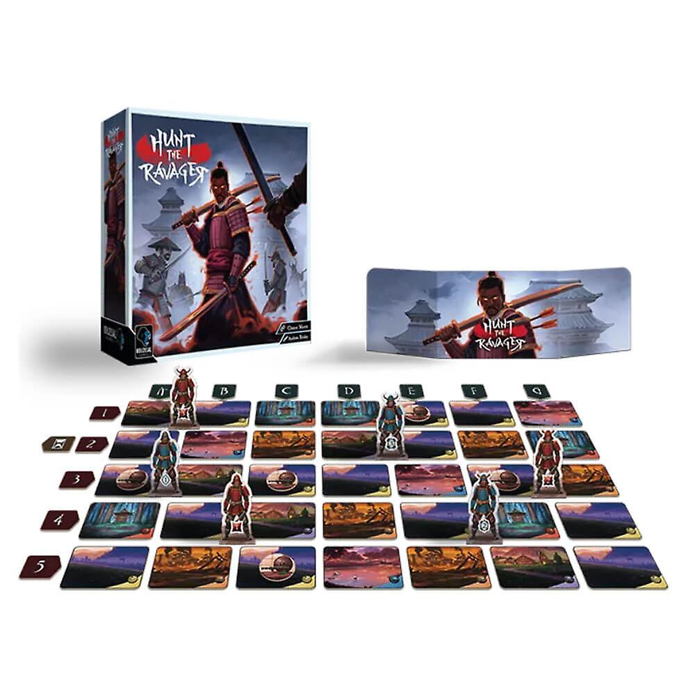 Hunt the Ravager Imperial Board Game KS Edition for 2 to 4 Players Ages 14+