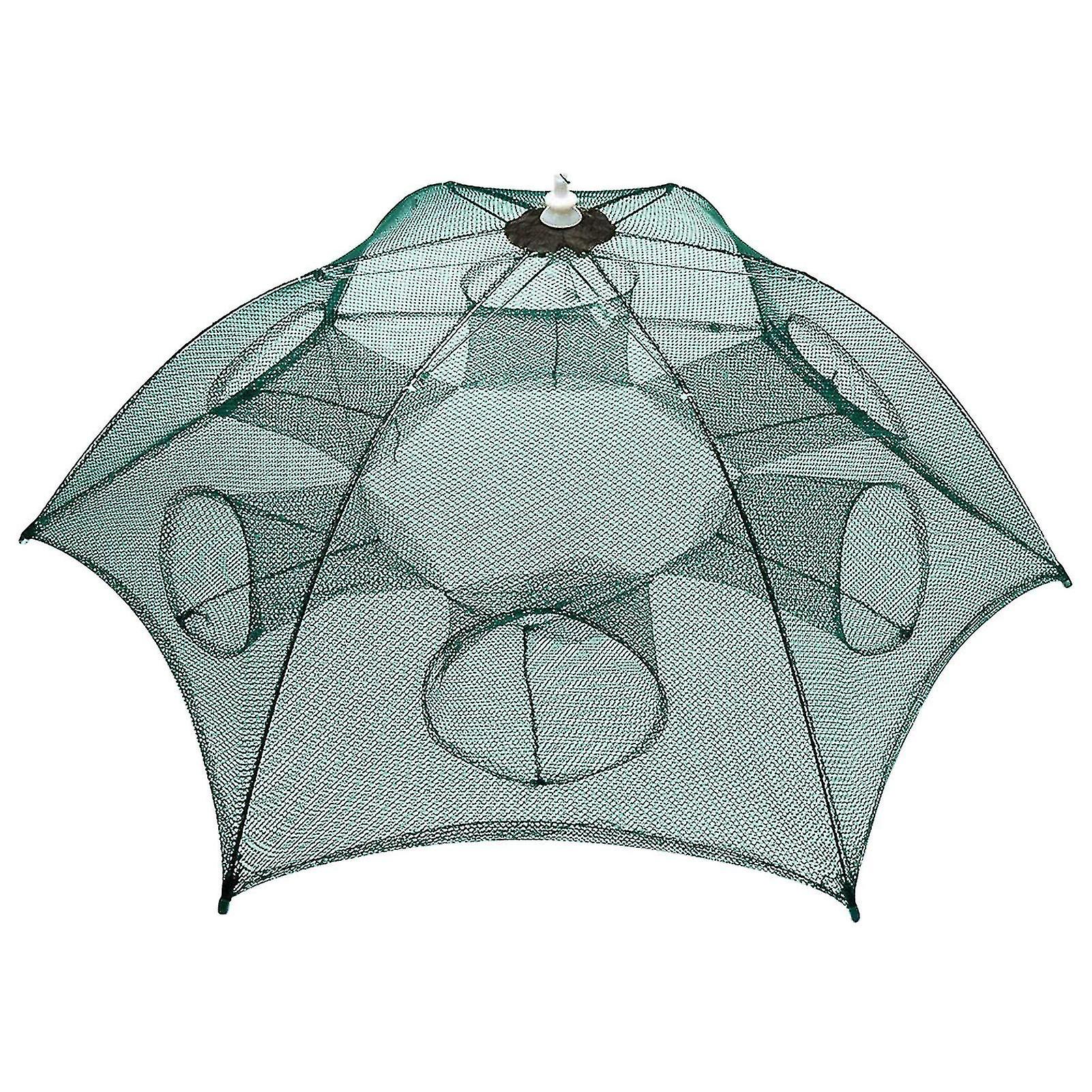 6 Holes Automatic Folded Fishing Nylon Net