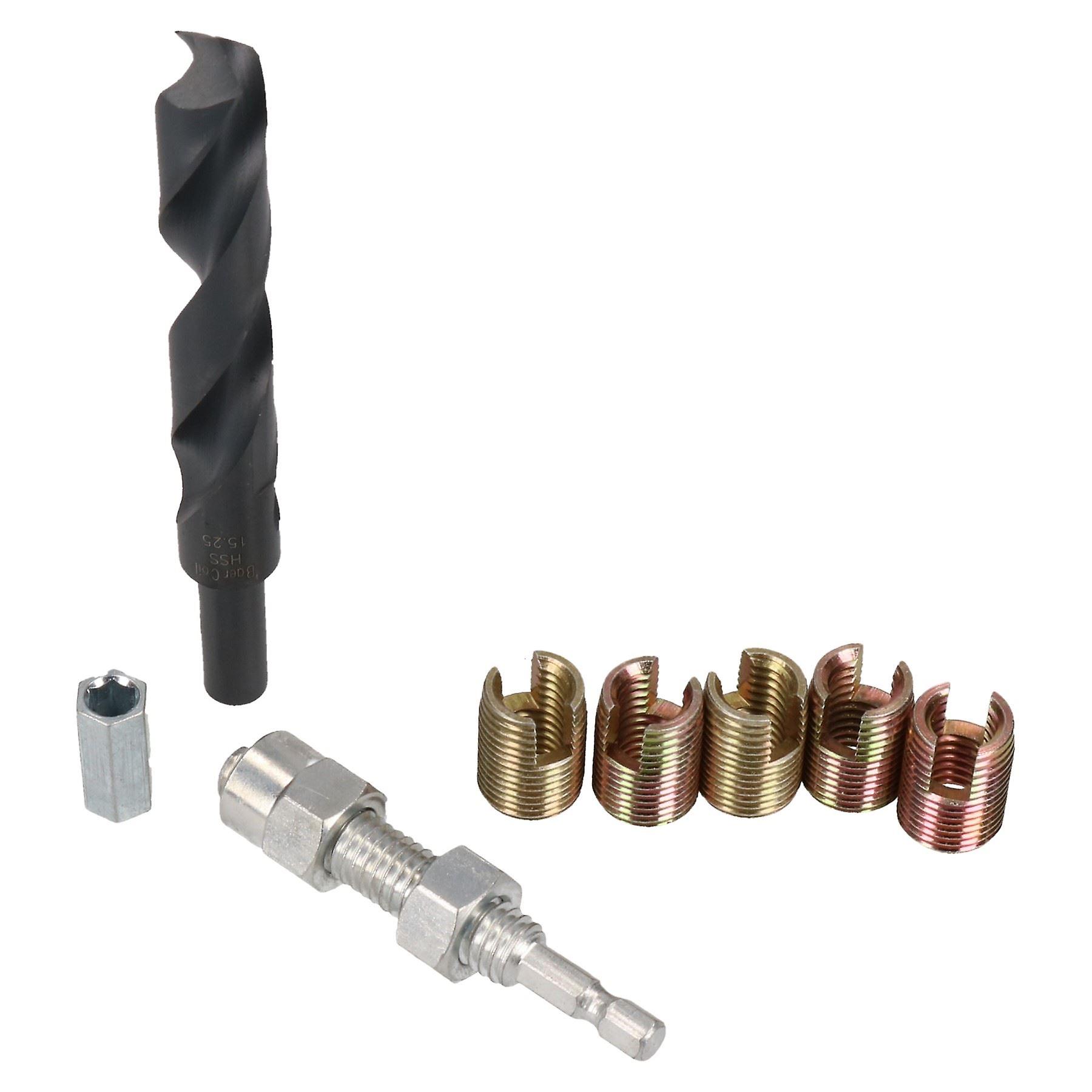 BaerFix Imperial UNC 7/16 x 14 Self Tapping Damaged Thread Repair Kit Inserts