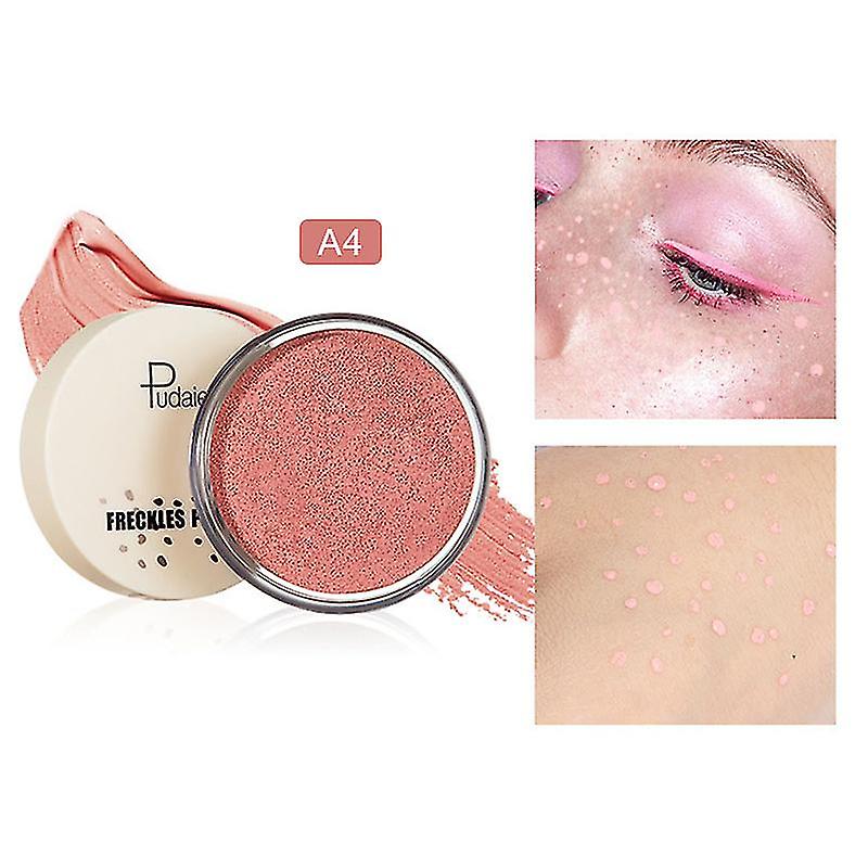 Neuer wasserabweisender Kunstsommersprossen-Kit lebensechter gefälschter Sommersprossentamper A4