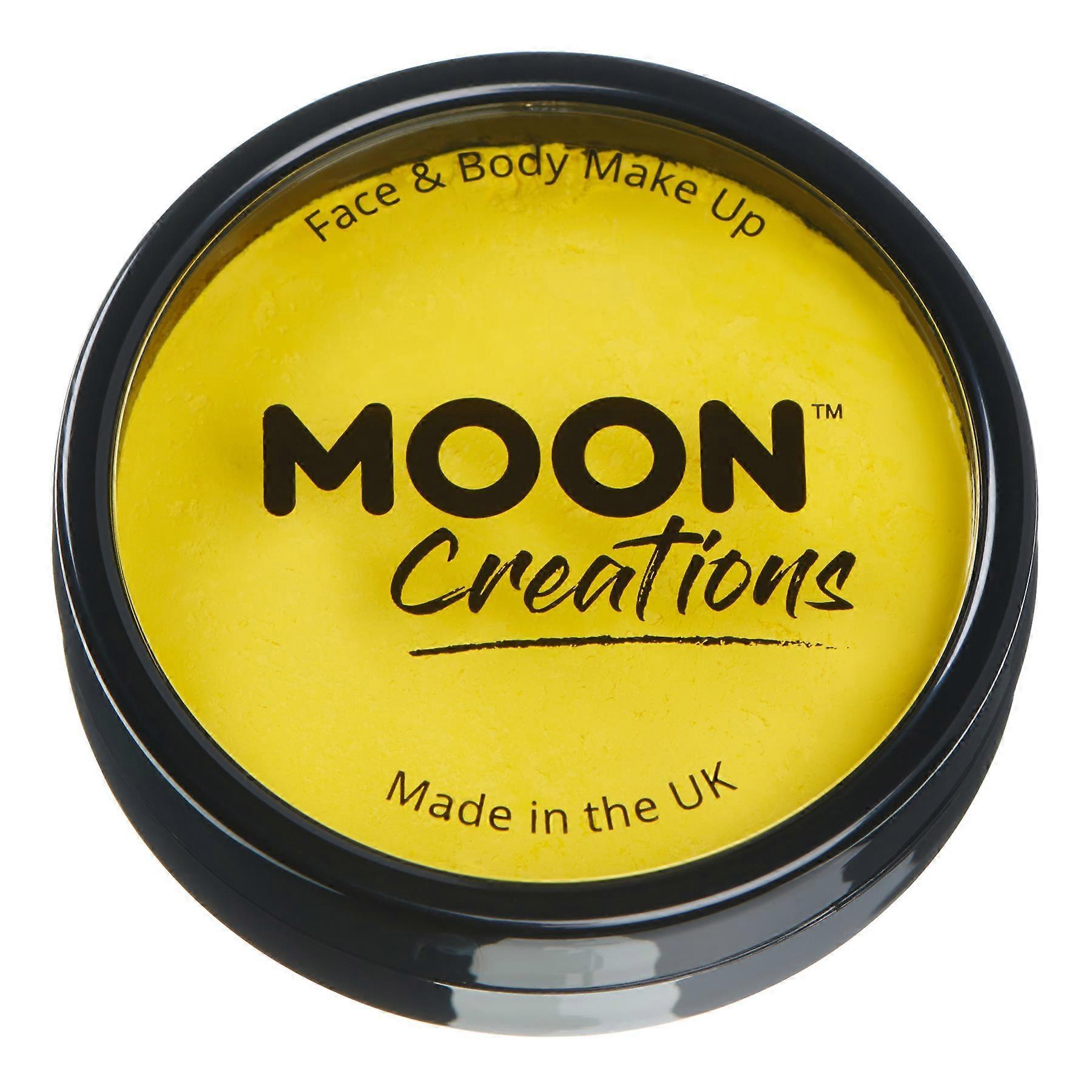 Moon Creations - Pots à gâteaux Pro Face Paint - Jaune vif