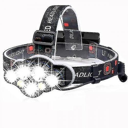40000lm Waterproof Powerful Headlight - Usb Rechargeable Head Lamp