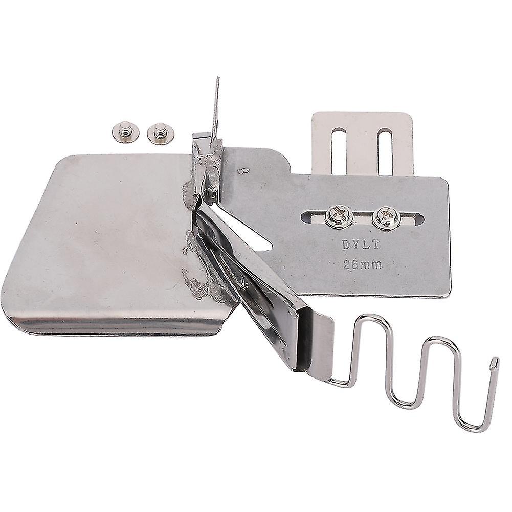 26mm Sewing Hemmer 4-Fold Tape Binder for Industrial Lockstitch Machines, Computer Controlled Accessories for Precise Fabric Folding