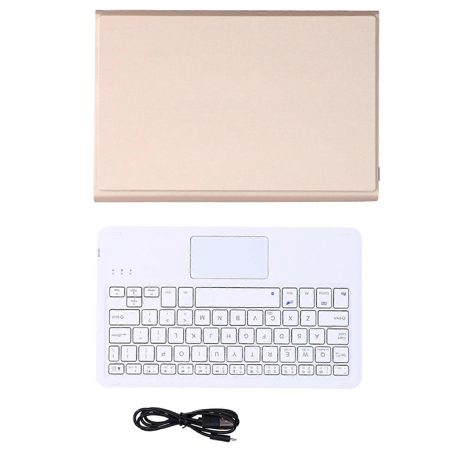 Wireless Keyboard Detachable Durable Computer Accessories with Artificial Leather Cover