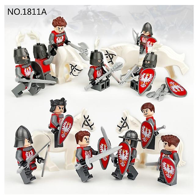 Ny version 1811En medeltida figur, vapentillbehör, barnmontering, barnpresenter