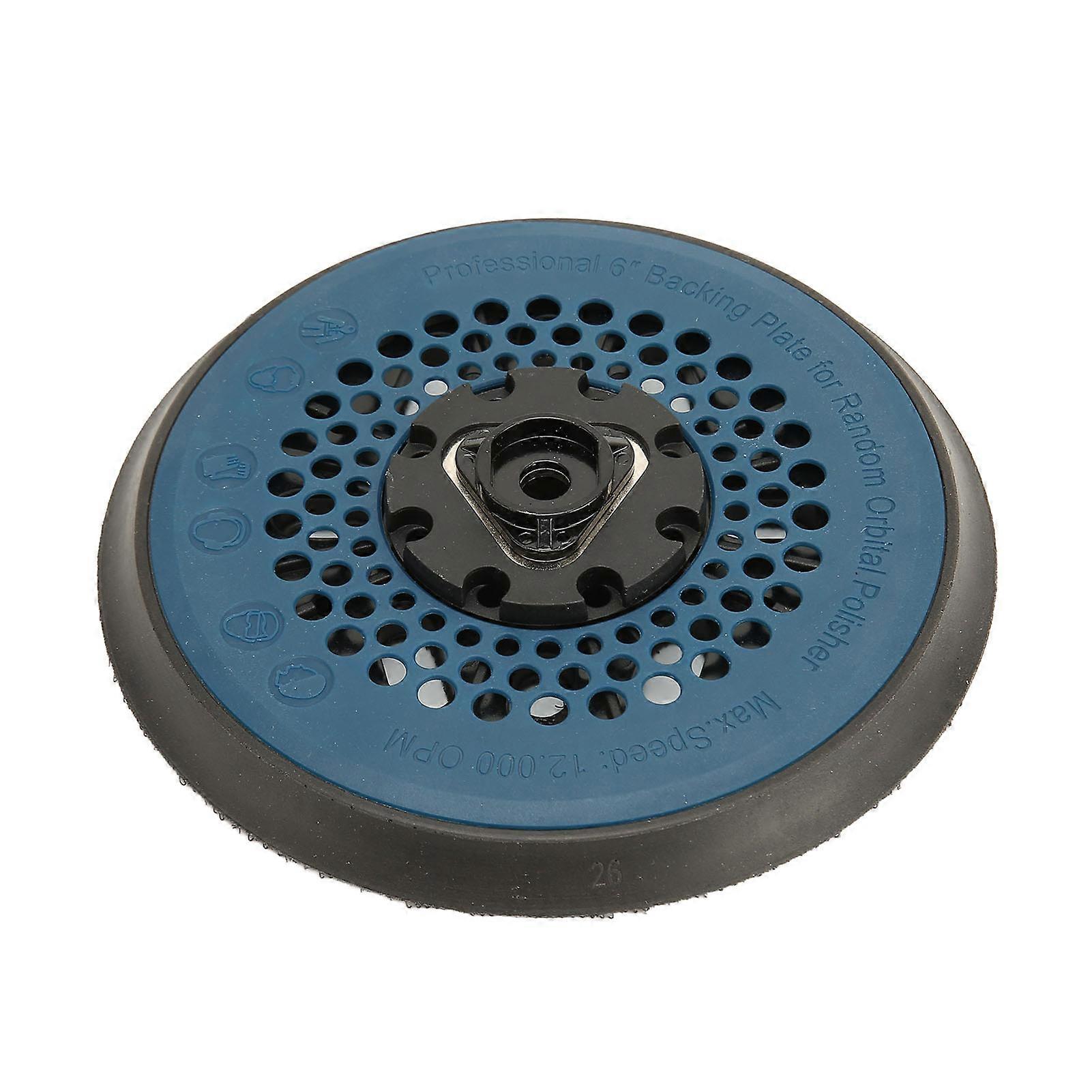 Sander Pad 17 Hole Random Orbital Sanding Replacement Hook Loop Pads for Electric Polishing Wheel