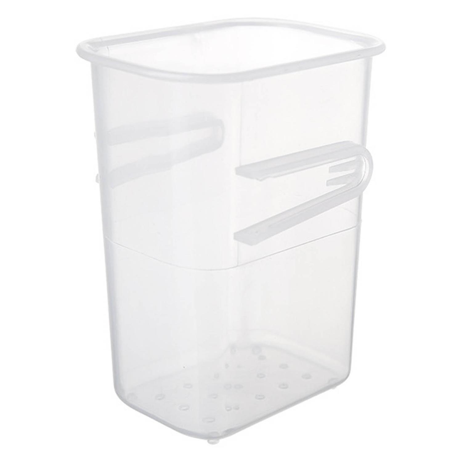 Refrigerator Organizer Snap-fit Design Classification Plastic Convenient Fridge Side Door Storage Bo