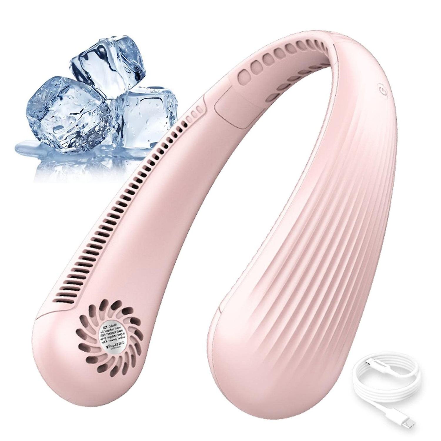Portable Bladeless Personal USB Neck (PINK)