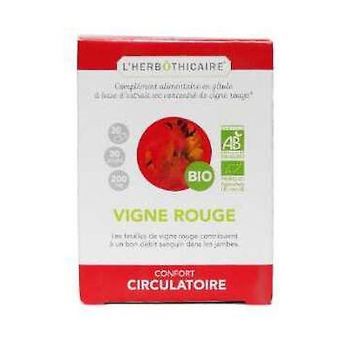 Organic red vine 30 capsules of 200mg