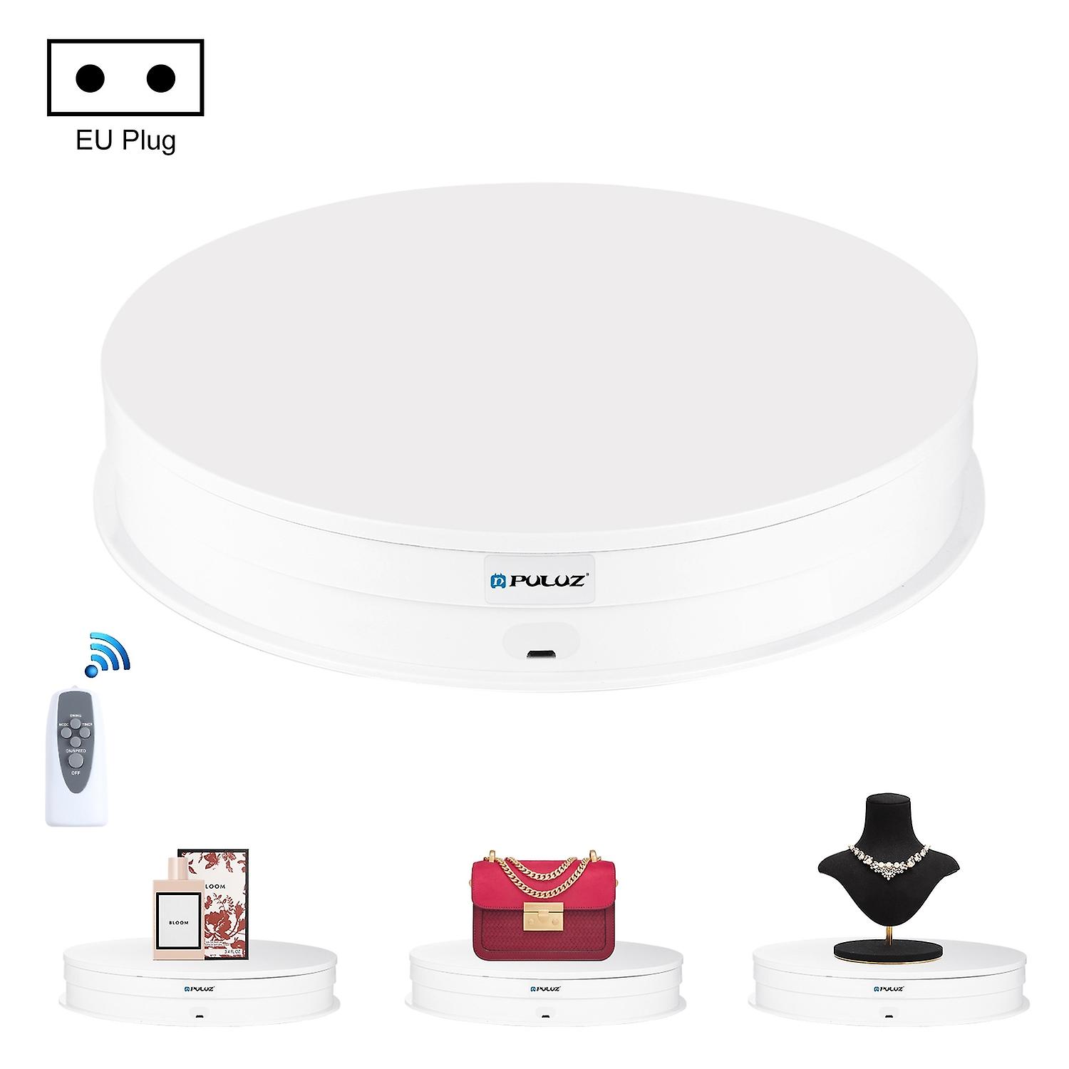 PULUZ 30cm Adjusting Speed Rotating Turntable Display Stand